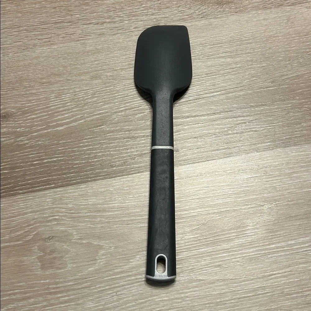 Calphalon Nylon Scraper Utensil Dark Charcoal Gray Silicone
